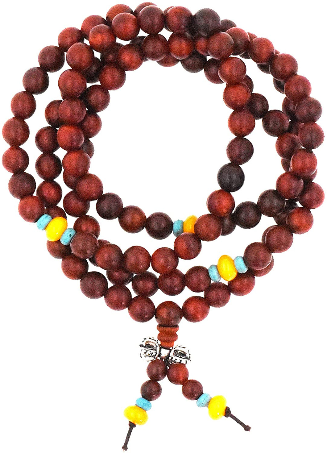 Buy Om Shanti Crafts Mala Beads Stretch Bracelet Black Obsidian & Tiger  Stone, Buddhist Prayer Beads, Yoga Bracelets, Wear for Daily Meditation &  Spiritual Growth, 6mm Meditation Beads, Unisex Online at desertcartINDIA